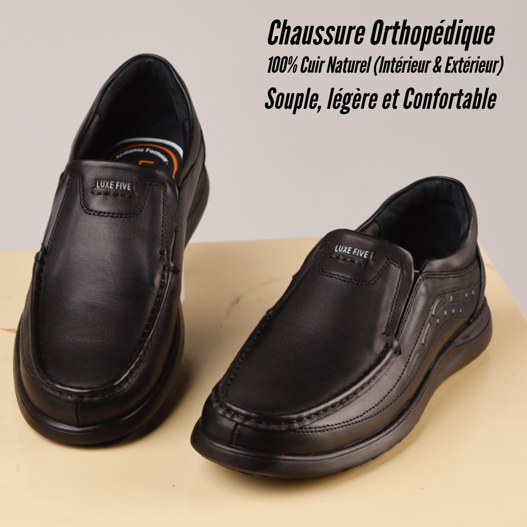 Chaussures Hommes Orthopédique ( REF : 017N)