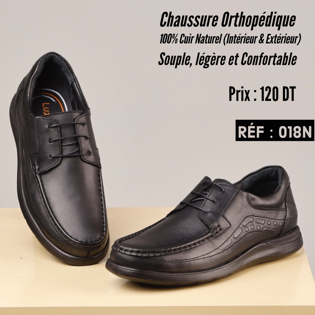 Chaussures Hommes Orthopédique ( REF : 018N)