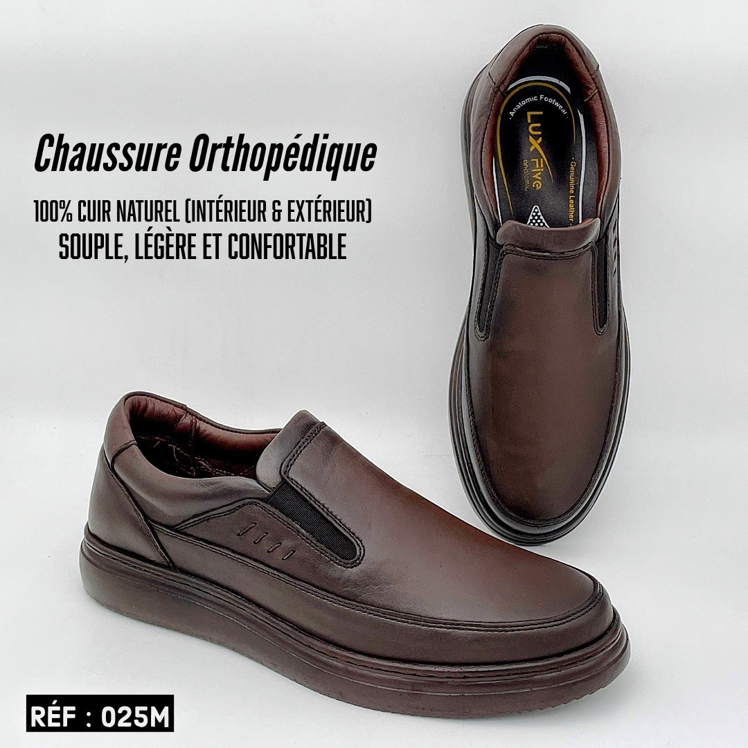 Chaussures Hommes Orthopédique ( REF : 025M)