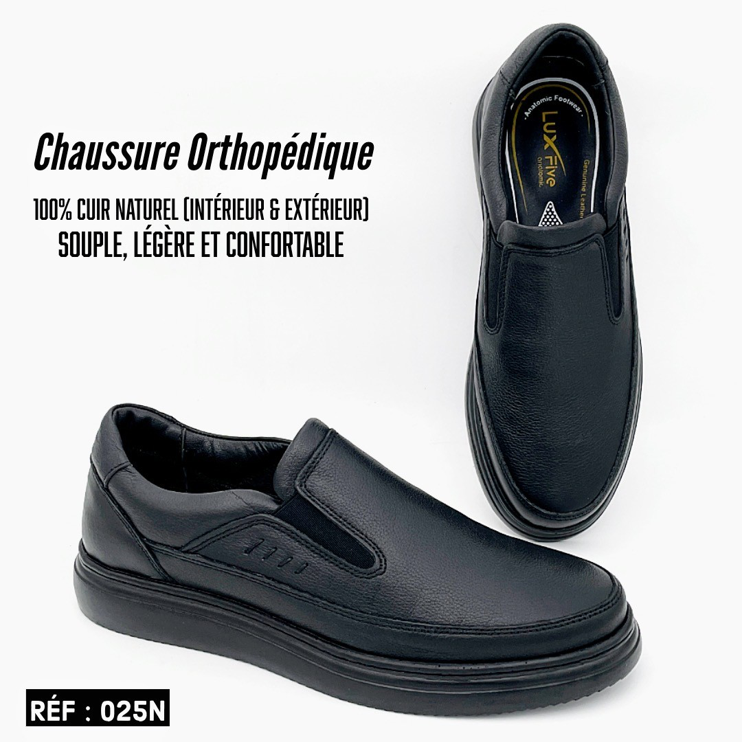 Chaussures Hommes Orthopédique ( REF : 025N)