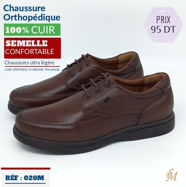 Chaussures Hommes Orthopédique ( REF : 020M)